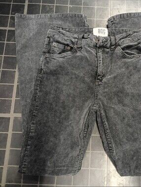 BDG Women's Washed Black Flare Jeans